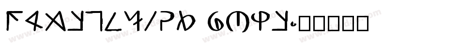 HandScript Bold字体转换